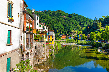 Bagni di Lucca, River Lima, Tuscany, Italy, Europe