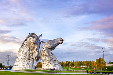 The Kelpies, The Helix Park, Falkirk, Scotland, United Kingdom, Europe