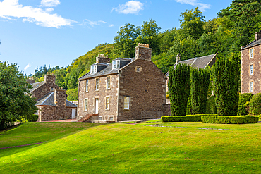 Robert Owen's house, New Lanark, UNESCO World Heritage Site, Lanarkshire, Scotland, United Kingdom, Europe