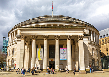 Manchester Central Library, St. Peter's Square, Manchester, England, United Kingdom, Europe