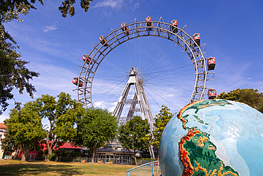 Riesenrad, Giant Ferris Wheel, Prater, Vienna, Austria, Europe