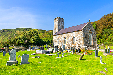 St. Thomas' Parish Church, Rathlin Island, County Antrim, Ulster, Northern Ireland, United Kingdom, Europe