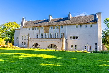 House for an Art Lover by Charles Rennie Mackintosh, Bellahouston Park, Glasgow, Scotland, United Kingdom, Europe