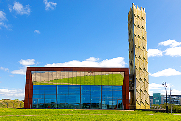 Clydebank Energy Centre, Queens Quay Heat Network, Heat pump scheme, Clydebank, Scotland, United Kingdom, Europe