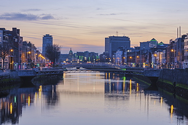 The Liffey River, Dublin, Republic of Ireland, Europe