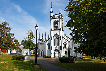 St. John's Anglican Church, Old Town, UNESCO World Heritage Site, Lunenburg, Nova Scotia, Canada, North America