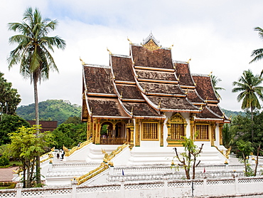 Haw Pha Bang temple, part of the National Museum complex, Luang Prabang, Laos, Indochina, Southeast Asia, Asia