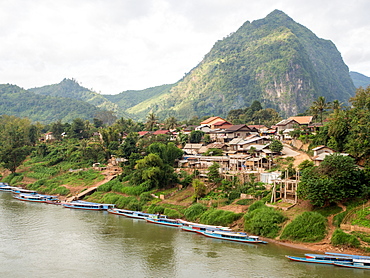 Nong Khiaw, Laos, Indochina, Southeast Asia, Asia