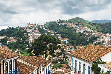 Ouro Preto, a former colonial mining town, UNESCO World Heritage Site, Minas Gerais, Brazil, South America