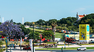 The Lisbon Book Fair, one of the oldest cultural festivals held at Eduardo VII Park (Parque Eduardo VII), the largest park of Lisbon, Portugal, Europe