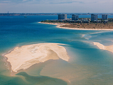 Tróia is a peninsula located in Grândola Municipality (parish of Carvalhal) , Portugal, next to the Sado River estuary. Tourism is the peninsula's main economic activity due to its long beaches facing the Atlantic