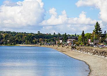 Llanquihue Lake, Puerto Varas, Llanquihue Province, Los Lagos Region, Chile, South America