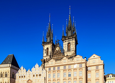 Church of Our Lady before Tyn, Prague, UNESCO World Heritage Site, Bohemia Region, Czech Republic, Europe