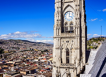 Basilica of the National Vow, Old Town, Quito, Pichincha Province, Ecuador, South America