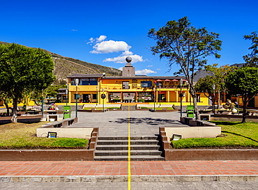 Equator Line, Ciudad Mitad del Mundo (Middle of the World City), Pichincha Province, Ecuador, South America