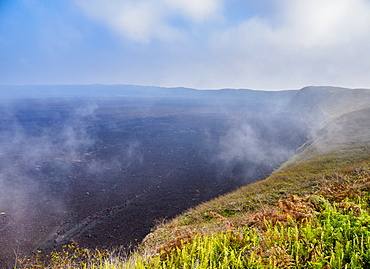 Sierra Negra Volcano, Highlands of Isabela (Albemarle) Island, Galapagos, UNESCO World Heritage Site, Ecuador, South America