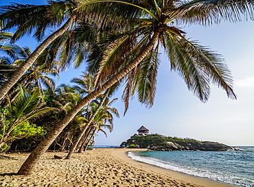 El Cabo San Juan del Guia beach, Tayrona National Natural Park, Magdalena Department, Caribbean, Colombia, South America