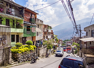 El Barrio Pablo Escobar, Medellin, Antioquia Department, Colombia, South America