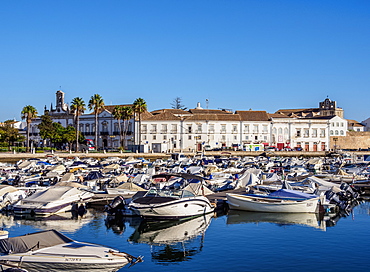 Marina in Faro, Algarve, Portugal, Europe