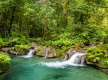 Reach Falls, Portland Parish, Jamaica, West Indies, Caribbean, Central America