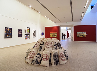 National Museum of Fine Arts, Cuban Art Branch, interior, Havana, La Habana Province, Cuba, West Indies, Central America