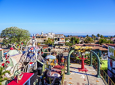 House of Fuster, Fusterlandia, Jaimanitas Neighbourhood, Playa District, Havana, La Habana Province, Cuba, West Indies, Central America