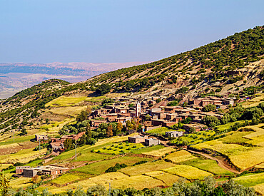 Tizi Ait Barka Village in Atlas Mountains, Marrakesh-Safi Region, Morocco, North Africa, Africa