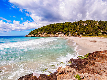 Cala Trebaluger, Trebaluger Bay, Menorca (Minorca), Balearic Islands, Spain, Mediterranean, Europe