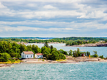 Coast of Mariehamn, Aland Islands, Finland, Europe