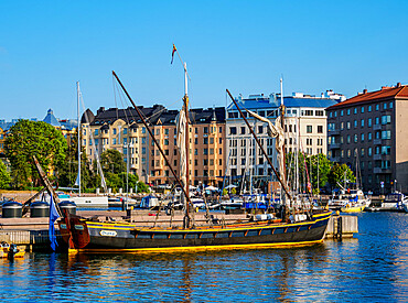 Pohjoissatama Harbour, Helsinki, Uusimaa County, Finland, Europe