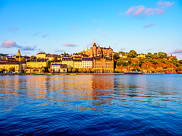 Sodermalm at sunrise, Stockholm, Stockholm County, Sweden, Scandinavia, Europe