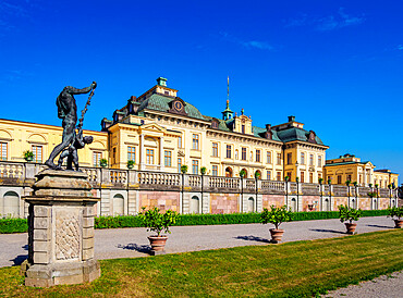 Drottningholm Palace Garden, Stockholm, Stockholm County, Sweden, Scandinavia, Europe