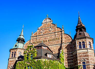 Nordiska Museet (Nordic Museum), detailed view, Stockholm, Stockholm County, Sweden, Scandinavia, Europe