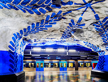 T-Centralen Metro Station, Stockholm, Stockholm County, Sweden, Scandinavia, Europe