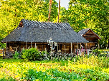 Traditional House, Estonian Open Air Museum, Rocca al Mare, Tallinn, Estonia