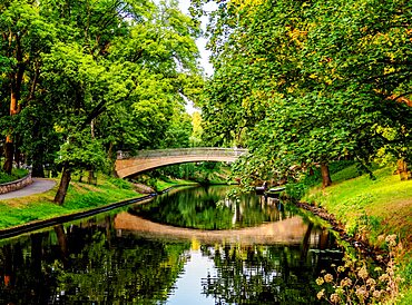 City canal, Riga, Latvia