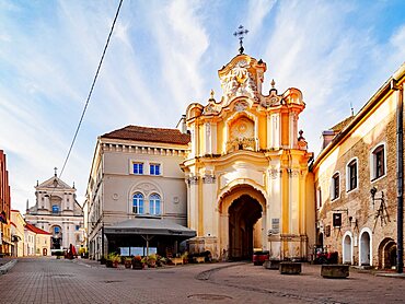 Basilian Gate to Monastery of the Holy Trinity, Old Town, Vilnius, Lithuania