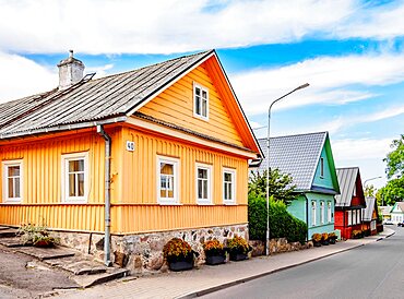 Wooden Karaim Houses, Trakai, Lithuania