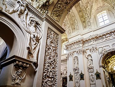 Church of St. Peter and St. Paul, interior, Vilnius, Lithuania