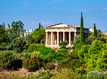 Temple of Hephaestus, Ancient Agora, Athens, Attica, Greece, Europe