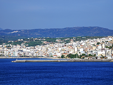 Townscape of Sitia, Lasithi Region, Crete, Greek Islands, Greece, Europe