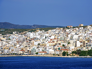 Townscape of Sitia, Lasithi Region, Crete, Greek Islands, Greece, Europe