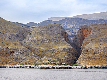 Aradena Gorge, Chania Region, Crete, Greek Islands, Greece, Europe