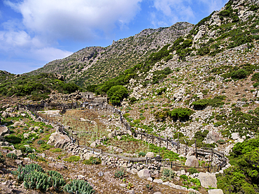 Landscape of Nisyros Island, Dodecanese, Greek Islands, Greece, Europe