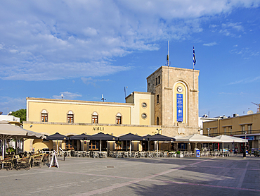 Eleftherias Central Square, Kos Town, Kos Island, Dodecanese, Greek Islands, Greece, Europe