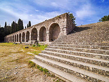 Ruins of ancient Asclepieion, Kos Island, Dodecanese, Greek Islands, Greece, Europe