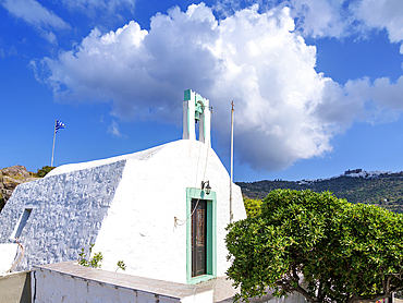 Agia Paraskevi Church, Skala, Patmos Island, Dodecanese, Greek Islands, Greece, Europe