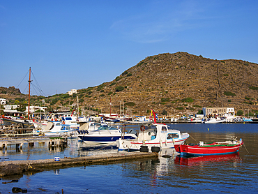 Skala Fishing Port, Patmos Island, Dodecanese, Greek Islands, Greece, Europe