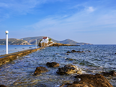 Agios Isidoros Church, Kokkali, Leros Island, Dodecanese, Greek Islands, Greece, Europe