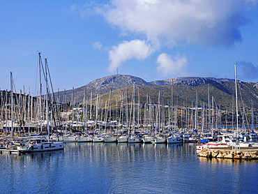 Leros Marina, Lakki Town, Leros Island, Dodecanese, Greek Islands, Greece, Europe